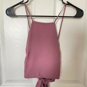 Cropped Criss-Cross Top